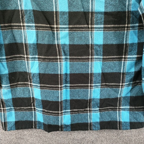 Backpacker Men's Flannel Shirt Multicolor M 15-15.5 Long Sleeve Plaid Acrylic - Picture 5 of 11